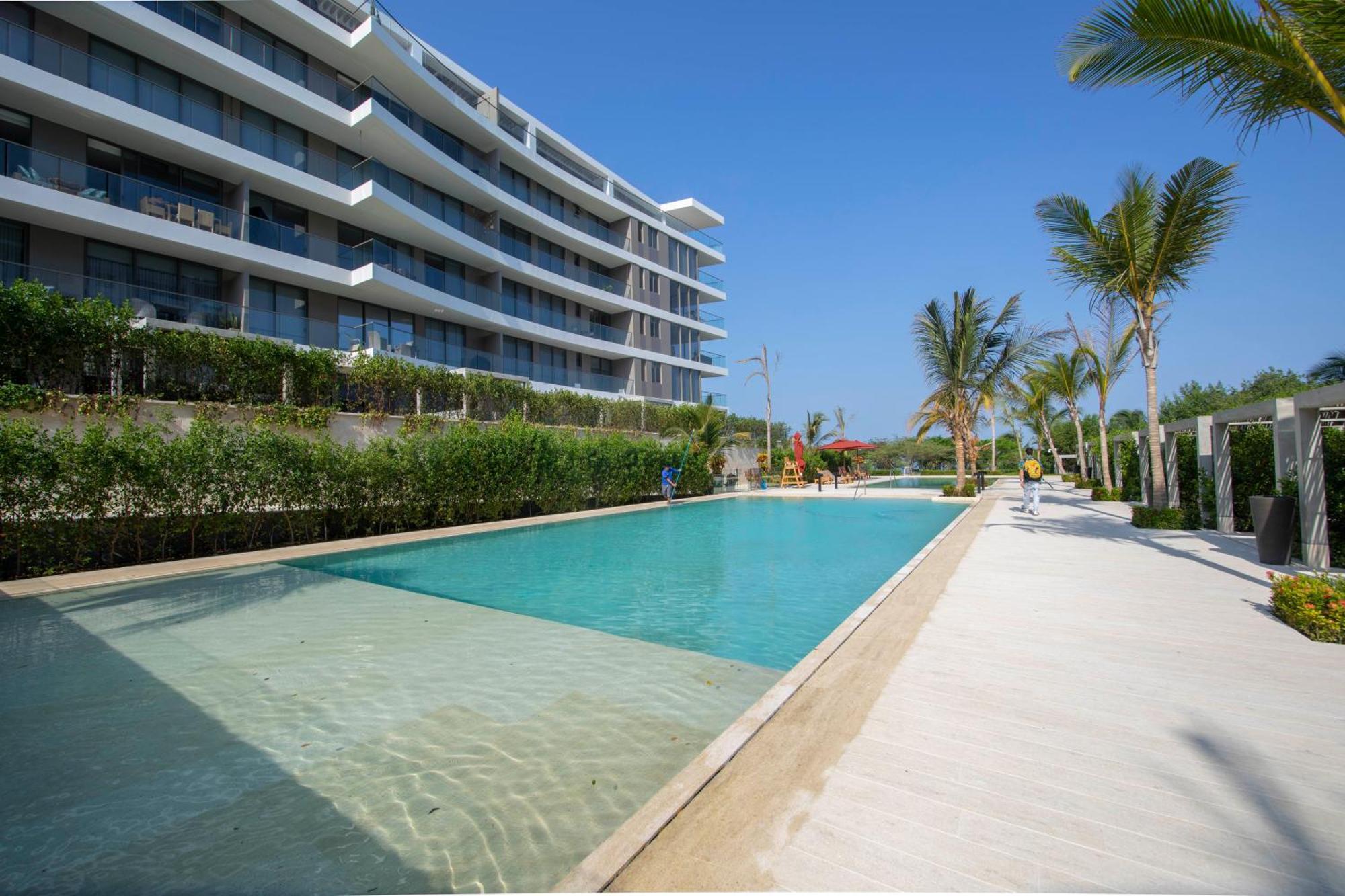 Exclusivo Resort Frente Al Mar, Playa Privada, Piscinas Cartagena Екстериор снимка